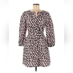 Who What Wear Polka Dot Dress - Pink and Black